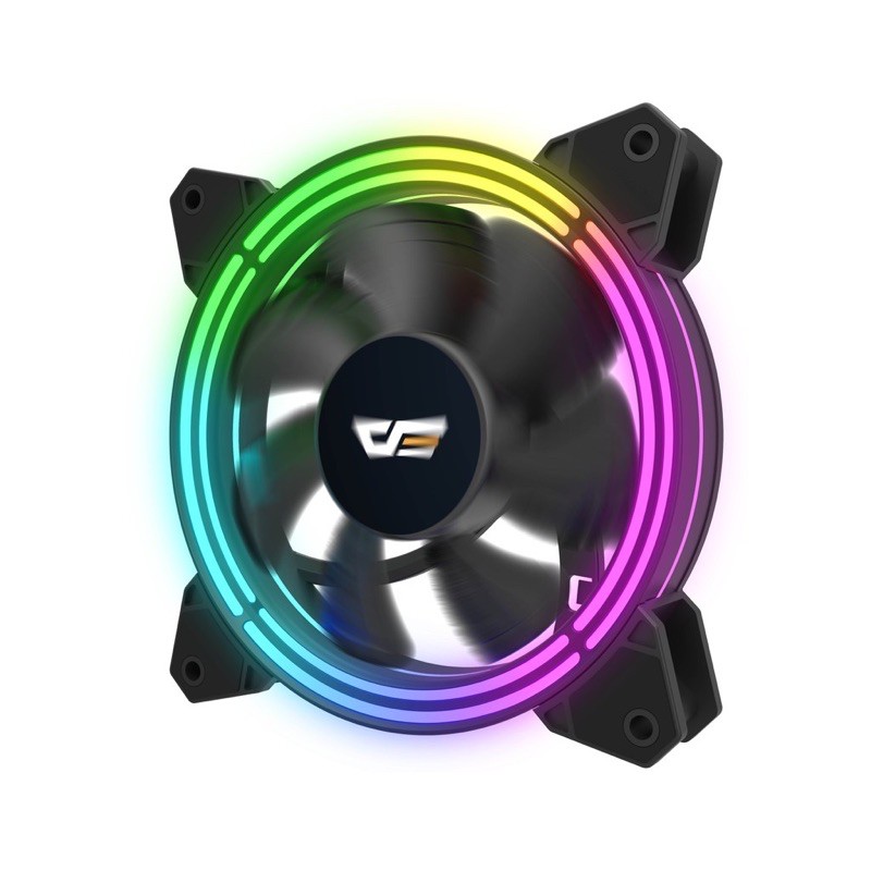 darkFlash CF11 Pro A-RGB風扇 12CM機殼散熱風扇 靜音風扇 5V主板同步 燈光風扇