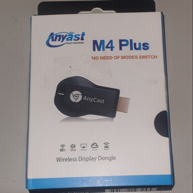 Anycast M4 Plus 無線tv分享器可螢幕鏡射安卓 蘋果皆可使用 蝦皮購物