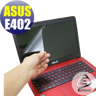 【EZstick】ASUS E402 E402M E402MA E402NA 靜電式筆電LCD液晶 螢幕貼 (鏡面防汙)