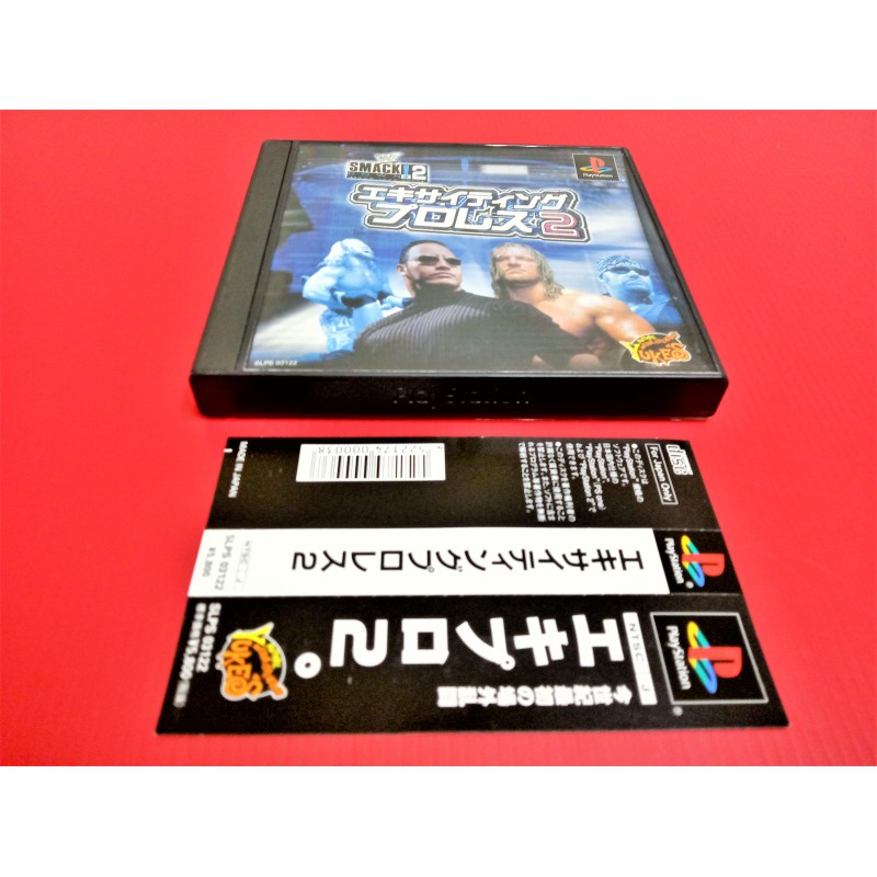 大和魂電玩 Ps Ps1 Wwe美國激爆摔角2 日版 有側標 編號 J6 懷舊遊戲 Ps3 Ps2主機可玩 蝦皮購物