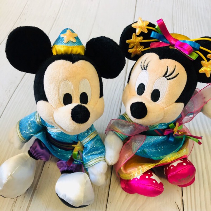 2個1組 東京迪士尼米妮16七夕玩偶 蝦皮購物