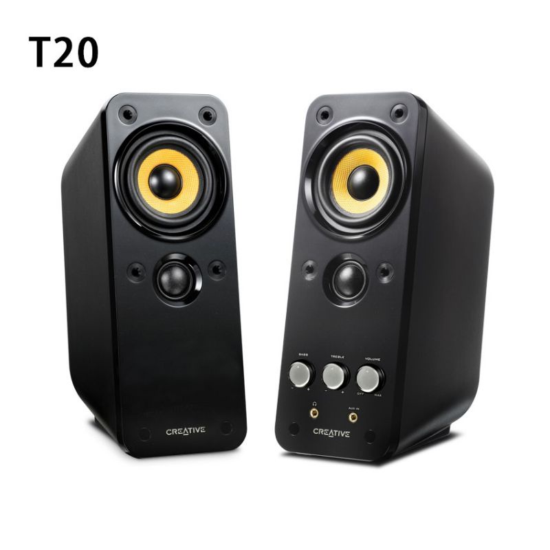 Creative T20 II 電腦 喇叭 2.0聲道