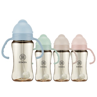 小獅王辛巴 蘊蜜鉑金PPSU 防漏滑蓋學習水杯 270ml 四色 6m+