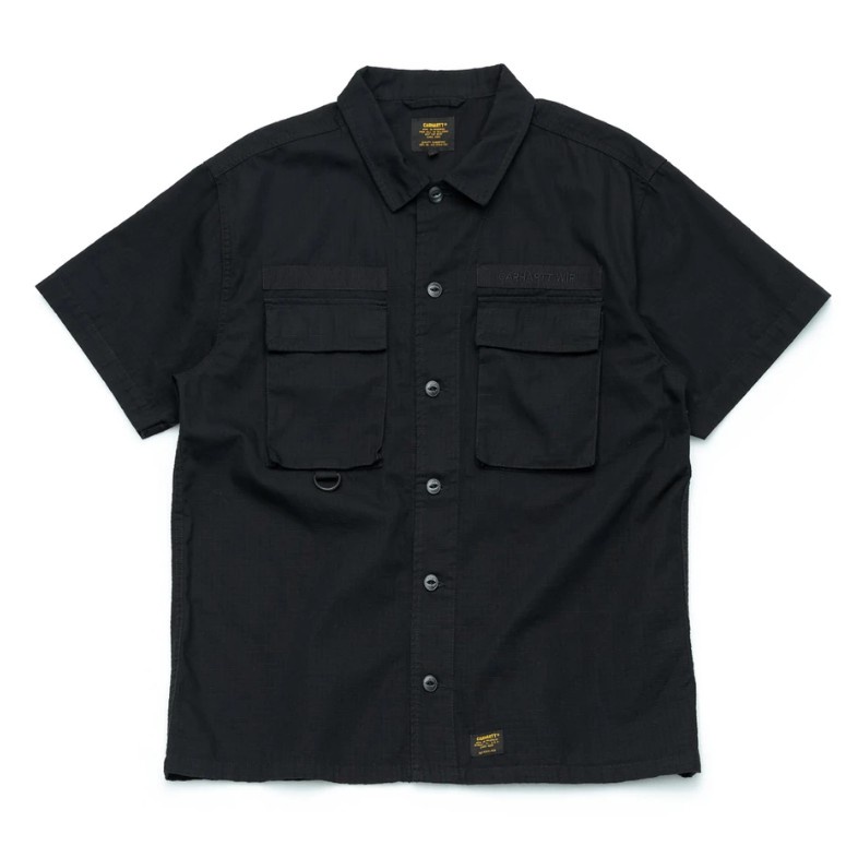 ☆AirRoom☆【全新正品】Carhartt WIP S/S Carver Shirt 兩口袋 短袖 軍襯衫