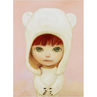 現貨在台 山本麻友香 Mayuka Yamamoto 75限定版畫 Little White Bear Boy