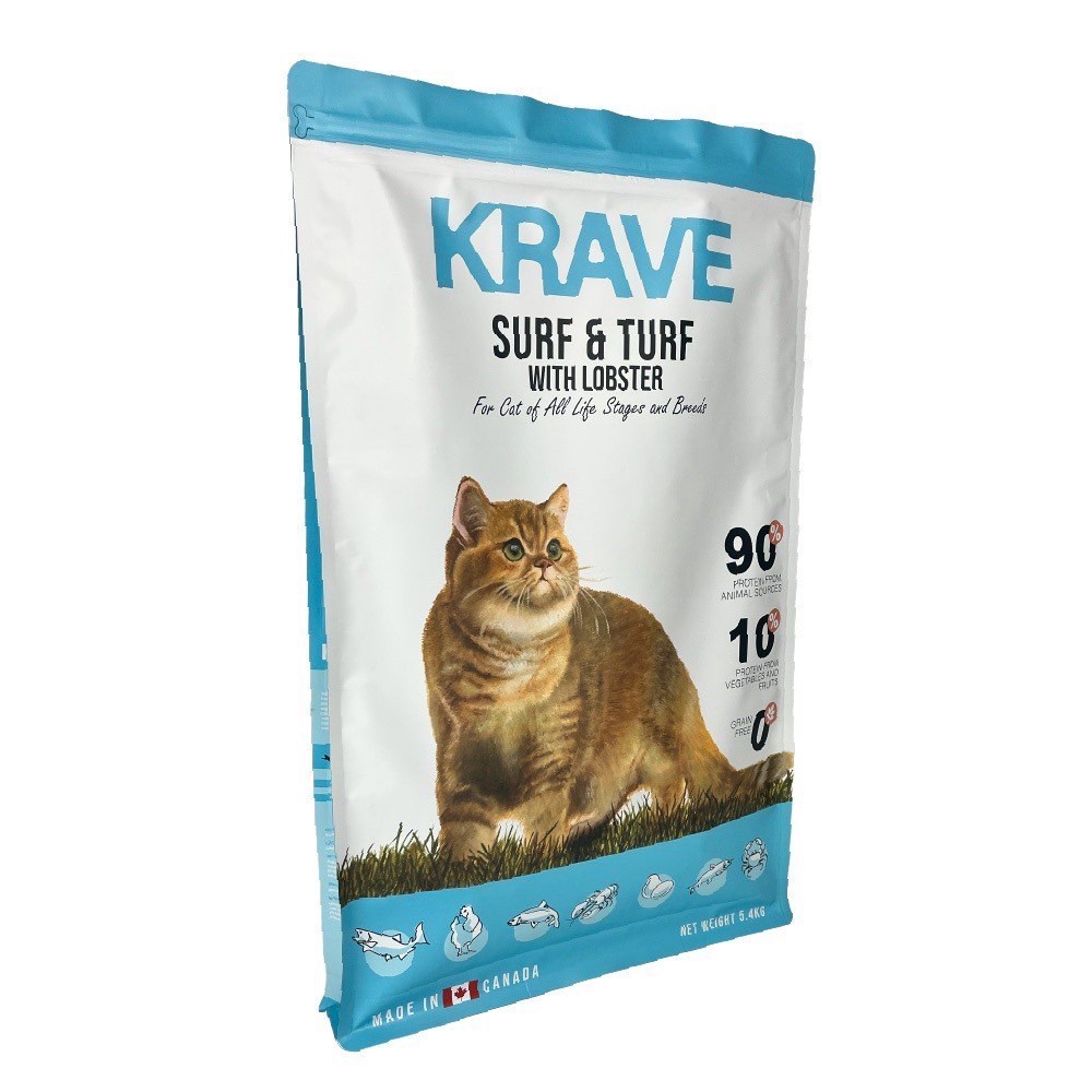 【Lisa】KRAVE 渴望 貓糧 1kg 2kg 5.4kg 無穀 成貓 全齡貓 低敏 貓飼料 加拿大 飼料 貓乾糧