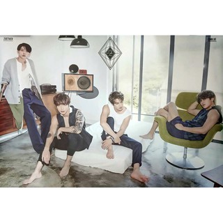 Kpop CNBLUE Official Album Poster 2gether A Jung Yong Hwa