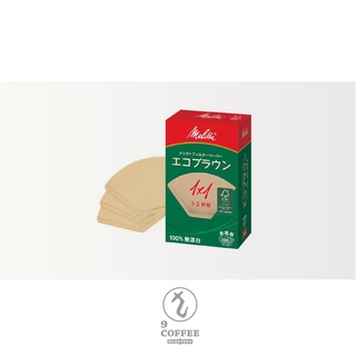【Melitta】扇形 無漂白濾紙(100入)