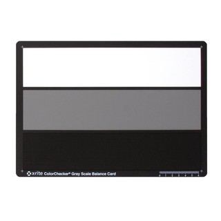 又敗家X-Rite ColorChecker灰階卡Gray Scale Card 18%灰卡色彩校正白平衡卡M50103
