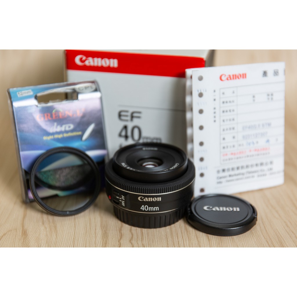 Canon EF 40mm F2.8 STM 餅乾鏡 人像鏡 大光圈 定焦鏡 二手美品