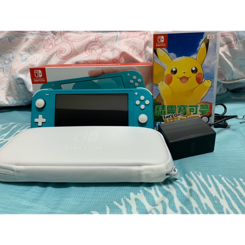 Nintendo 任天堂Switch Lite 主機 藍綠色 二手