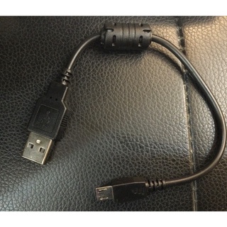 全新品 行動電源 短線 傳輸線 充電線 micro USB 通用 黑色 25cm