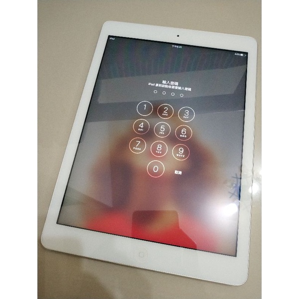零件機 Apple 蘋果 iPad Air (A1474) WiFi 平板電腦 銀色