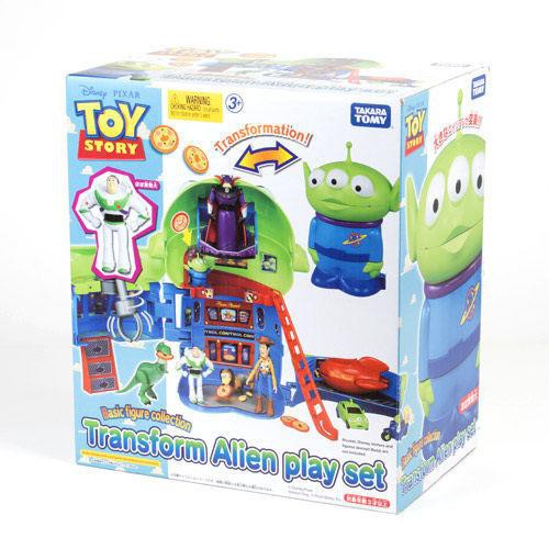 麗嬰國際 公司貨 TAKARA TOMY TOMICA 三眼怪變身披薩星球組 付巴斯光年 不付飛碟