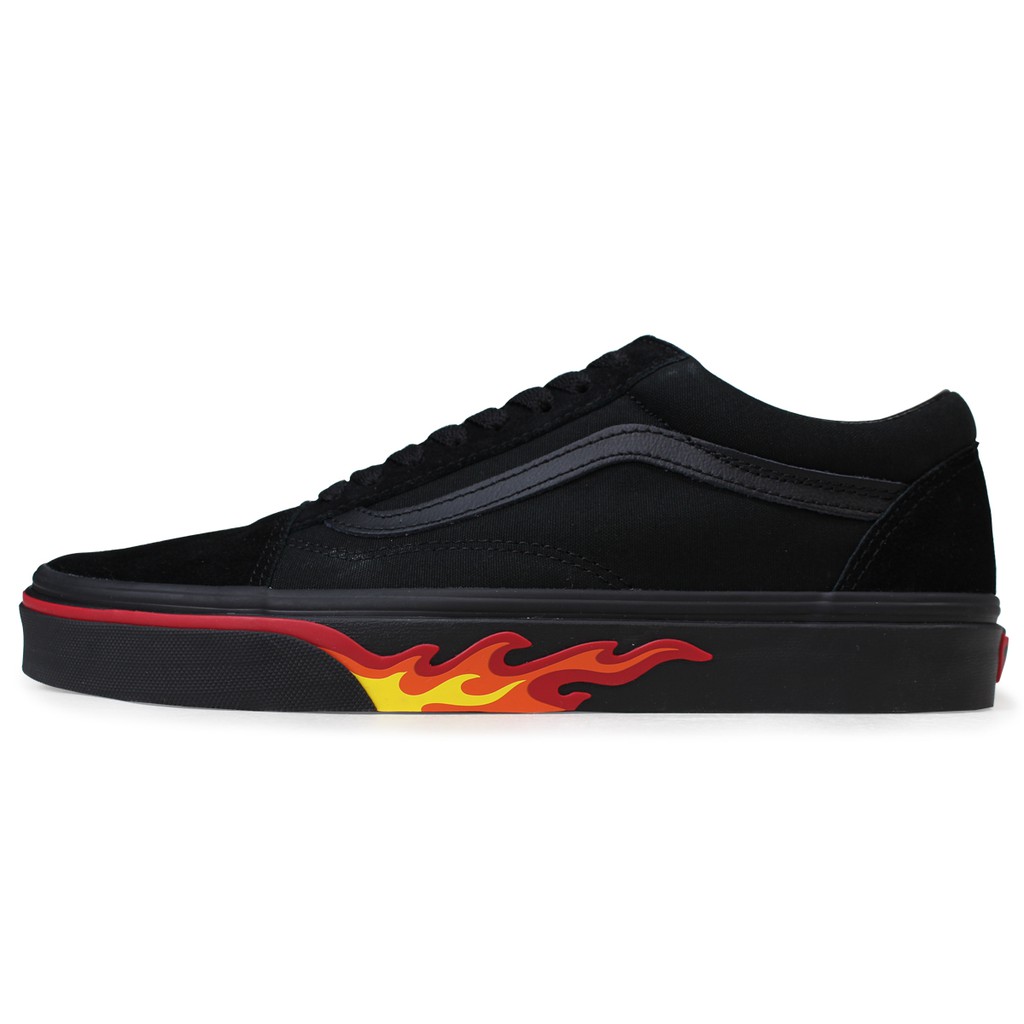 vans old skool flame wall