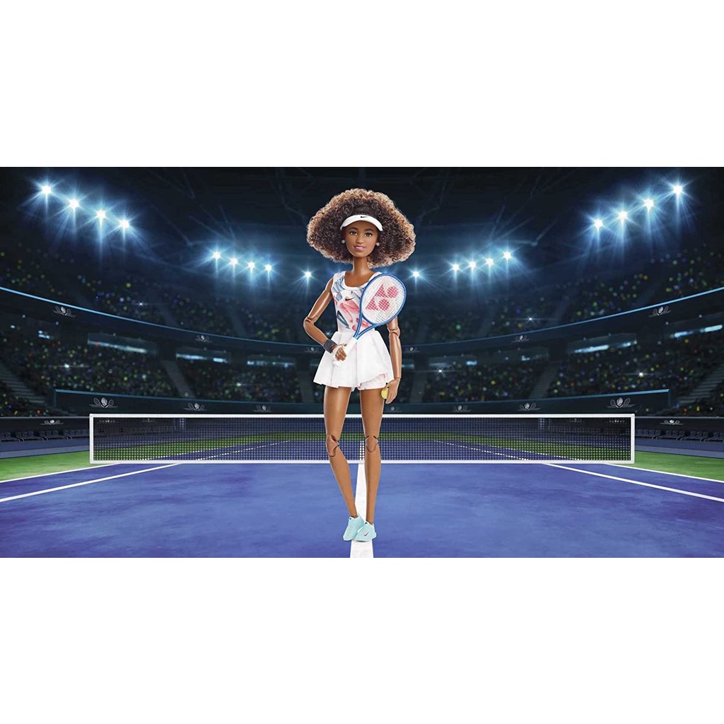 美泰兒 正版 傑出女性 珍藏版 日本 大滿貫 網球 收藏型 芭比 網球 真人 大坂直美 Naomi Osaka 瑜珈