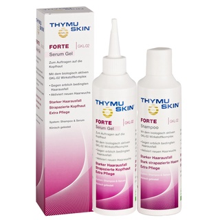 德國欣髮源 Thymuskin 強效養髮組(FORTE養髮洗髮精200ML+FORTE養髮凝膠200ML)