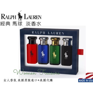 【女人香氛】美國專櫃正品．Ralph Lauren POLO 男性香水 15ml 紅色馬球 紅色激越馬球 40ml