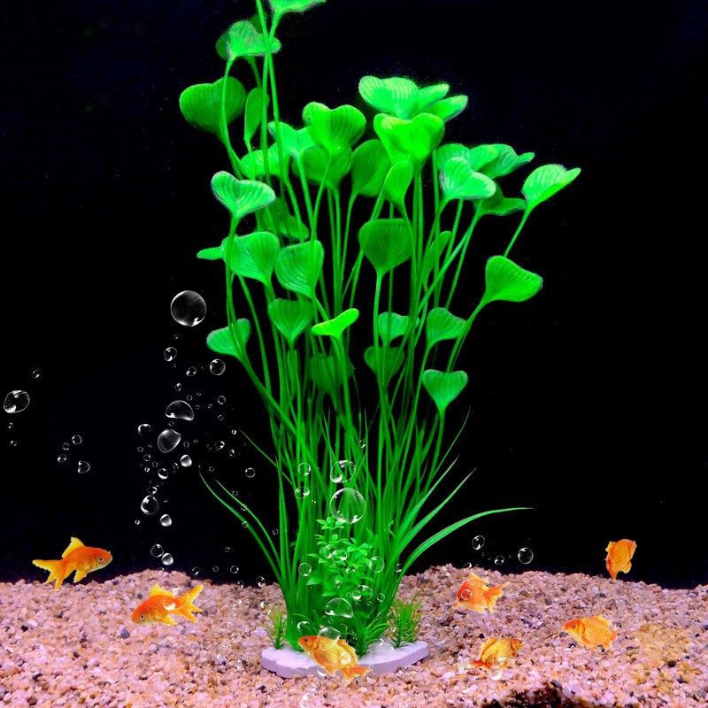 咕嚕館模擬水草水族箱造景蓮浮草魚缸裝飾塑料假草 蝦皮購物