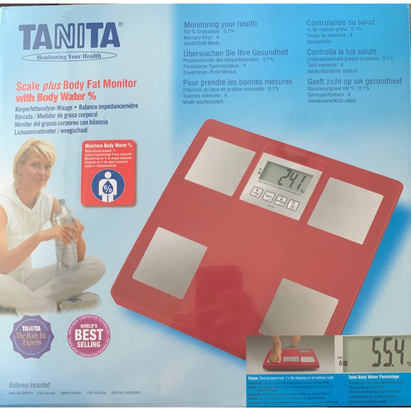 TANITA UM051 三合一體脂計(運動體脂計/體脂體重計/體脂肪計)
