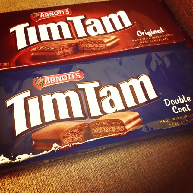我最便宜澳洲原裝ARNOTT'S TimTam巧克力餅乾(原味/特濃)200g/買2條更便宜/超好吃大人小孩愛/巧克力派