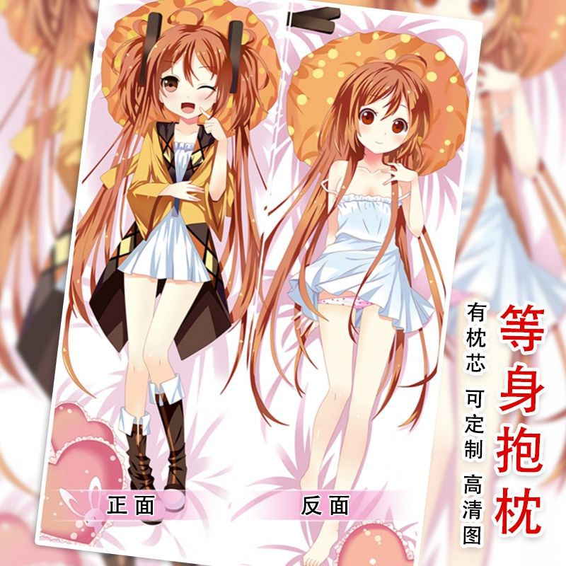 Bz 漆黑的子彈緹娜藍原延珠二次元等身抱枕長條全身枕頭套定制禮物 蝦皮購物