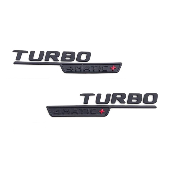 圓夢工廠 Benz 賓士 TURBO 4MATIC+ 字貼 車標 GLA35 GLA45 A35 A45 AMG  字標
