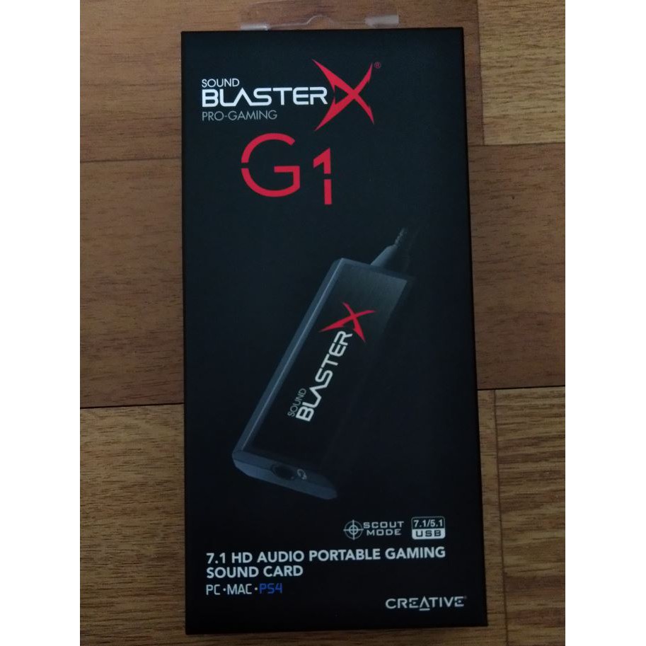 Creative Sound BlasterX G1 USB音效卡