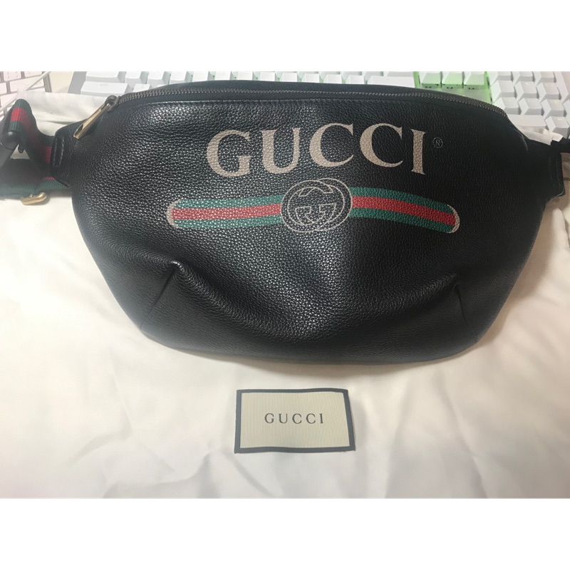 Gucci 腰包 大顆