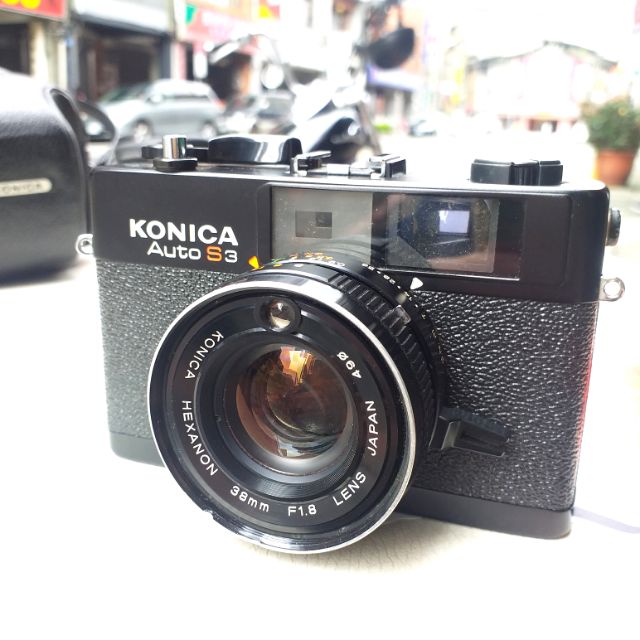 優惠價 KONICA AUTO S3 底片相機 135底片機 RF相機 連動測距式 日本製造 街拍 旁軸七劍 功能正常