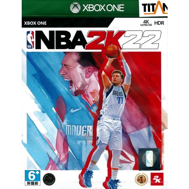 【全新未拆】XBOX ONE XBOXONE 美國職業籃球賽 2022 NBA 2K22 一般版 中文版 附首批限定特典