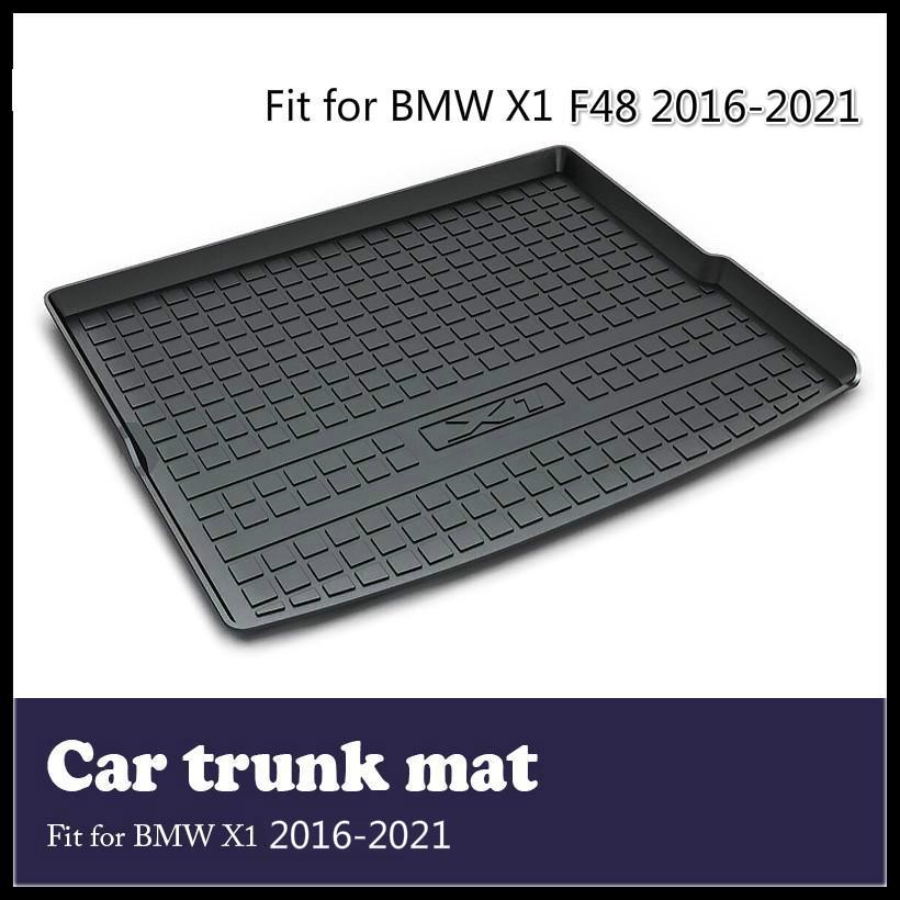 BMW 寶馬 X1 F48 2016-2021 地毯防水地毯防滑地毯汽車配件貨物後行李箱墊適用於寶馬 X1 F48 16