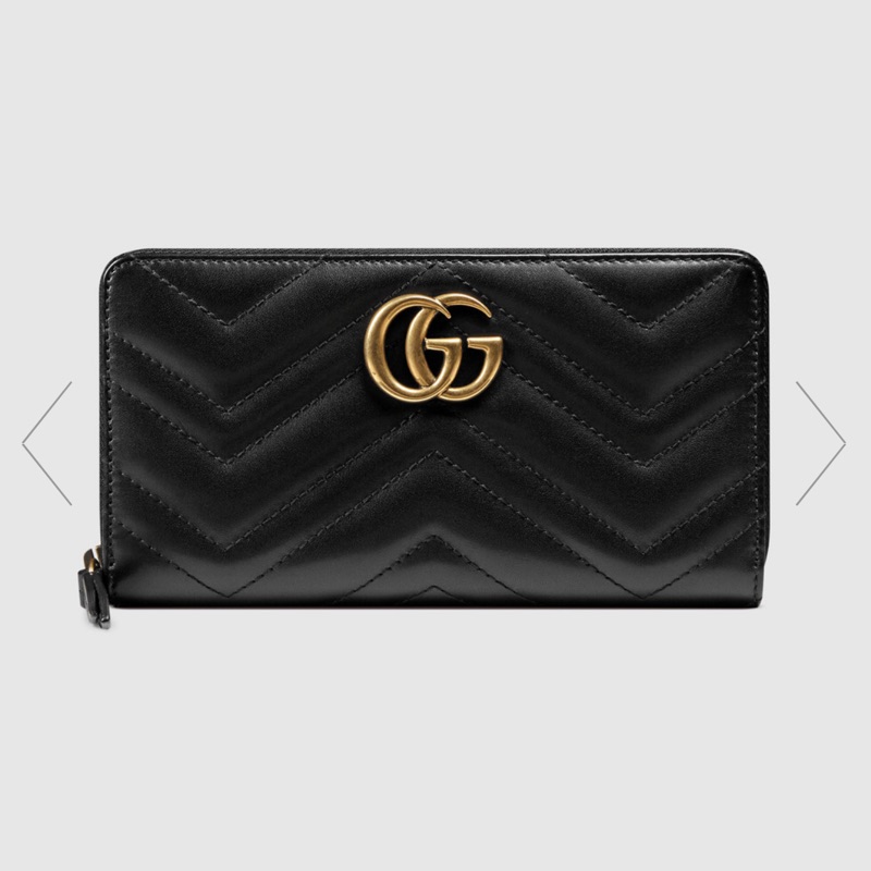 法國代購 Gucci GG marmont wallet 拉鍊長夾 錢包🇫🇷