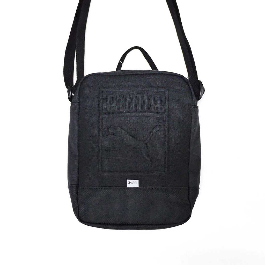 Puma 側背包 Small Portable Bag 斜背包 包包 黑 男女款 【ACS】 07558201