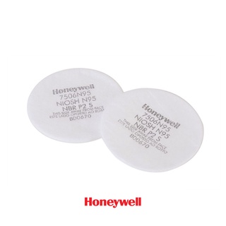 【原艾國際】HONEYWELL 7506N95 N95濾棉 需搭配HONEYWELL防毒面具使用 (10片/包)
