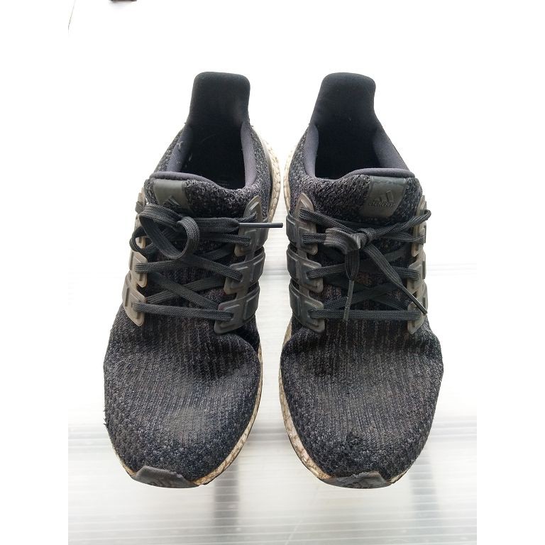 1新 adidas ultra boost 3.0 US9 黑色 男鞋