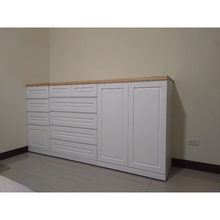 小木屋 白色衣櫃 原木客製白色衣櫃 台製