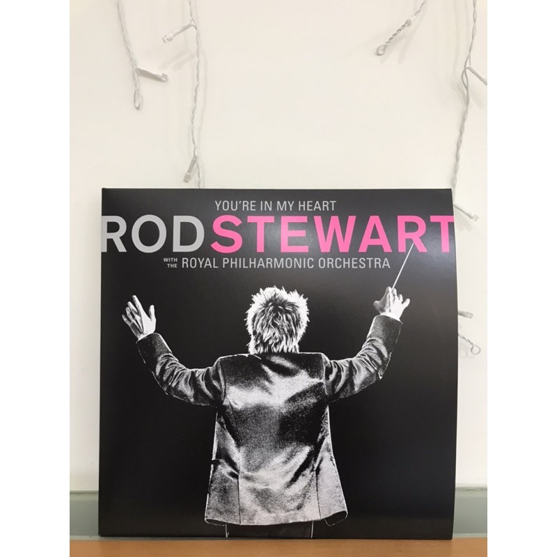 黑膠唱片 洛史都華 Rod Stewart - You’re In My Heart 粉紅色黑膠