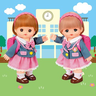 日本 小美樂娃娃配件 格子制服裝 現貨 小美樂衣服 小美樂制服 上學服 裙子 長髮小美樂