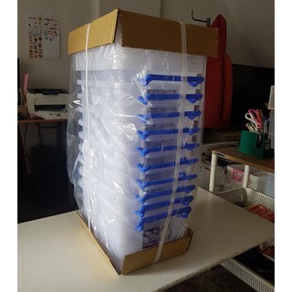 小毛收納『臺灣製 聯府K300滑輪整理箱10個』含稅開發票 13L掀蓋收納箱 塑膠箱 玩具分類箱 KEYWAY