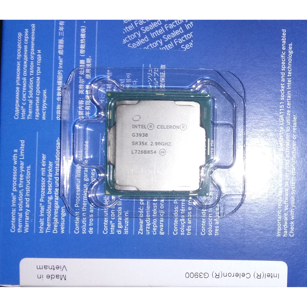 intel g3930 1151 腳位