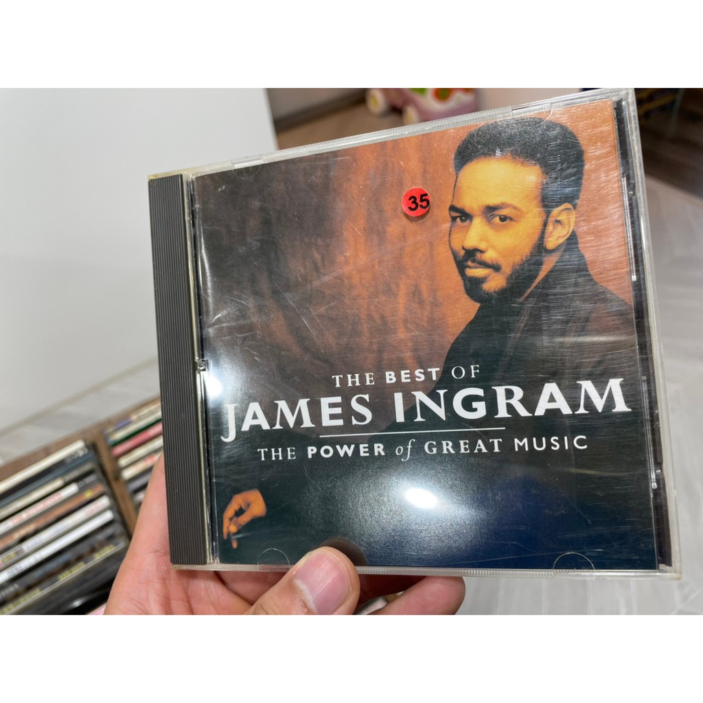 S私物。九成新 CD the best of James Ingram