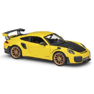 阿莎力2店 組裝 DIY 美馳圖 Maisto 1:24 保時捷 911GT2RS 模型 合金車