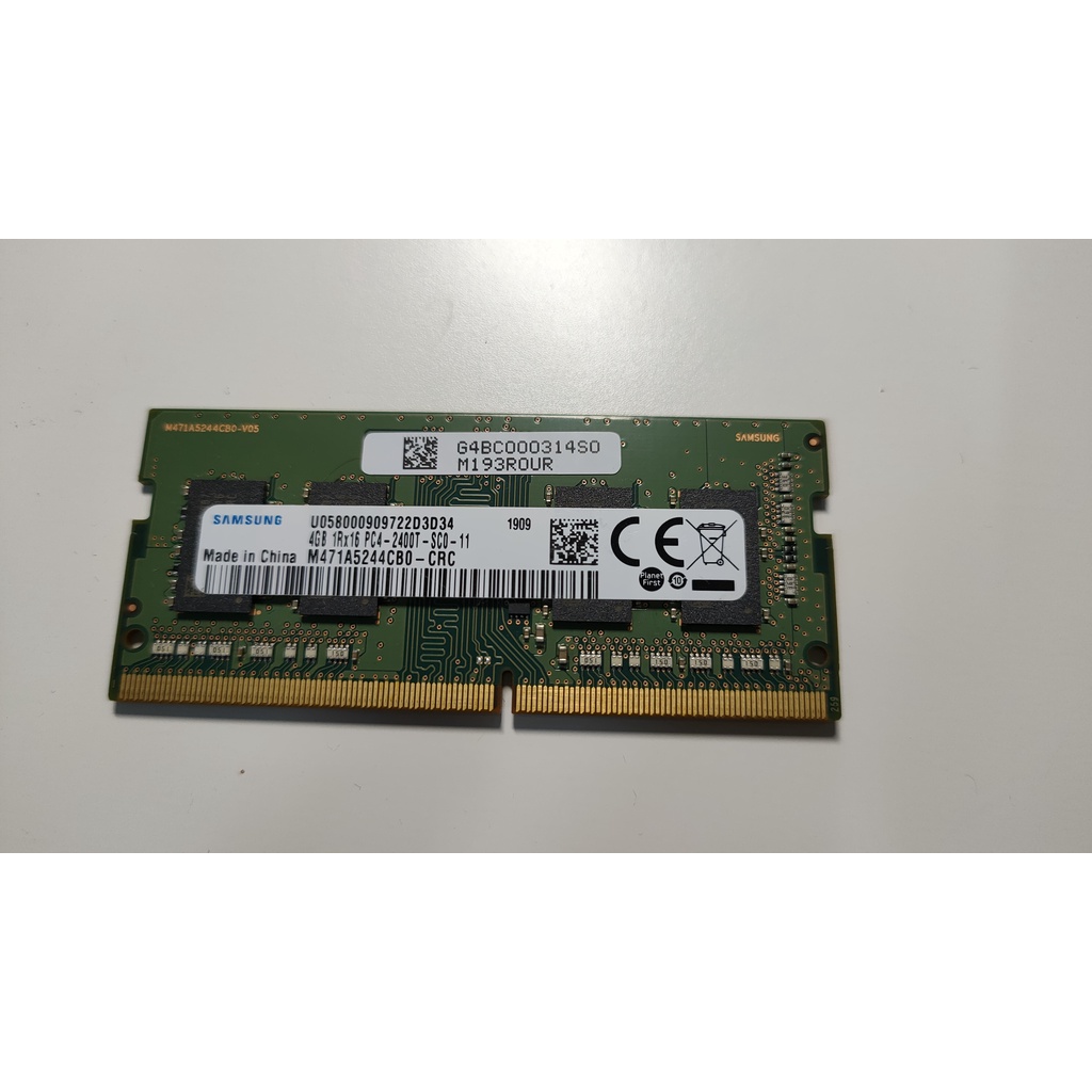 三星 Samsung DDR4 4GB PC4-2400 - PC4-2400T-SC0-11