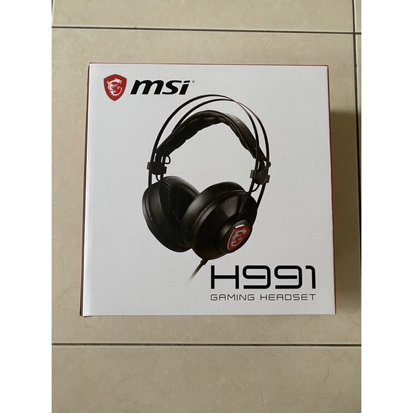 MSI電競耳機H991（耳罩式）
