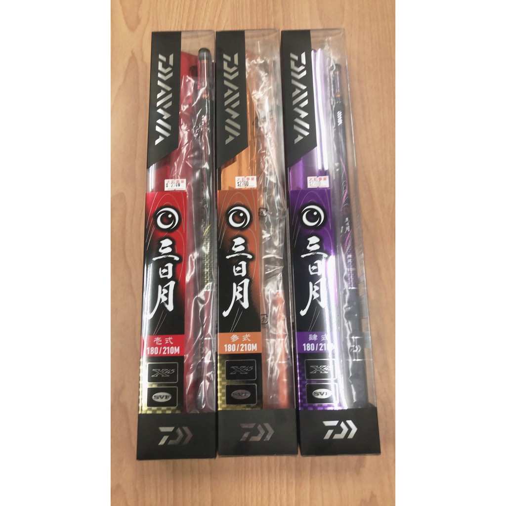 鄭哥釣具 Daiwa 三日月壹式貳式參式肆式6 7 7 8尺蝦竿釣蝦紅三日月紫三日月藍三日月 蝦皮購物