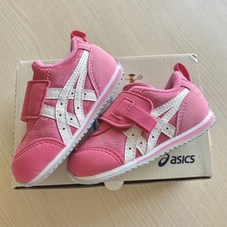 [全新專櫃正品] asics 亞瑟士 台灣公司貨 小童 寶寶學步鞋 寶寶鞋 1144A026-700桃粉 粉紅色