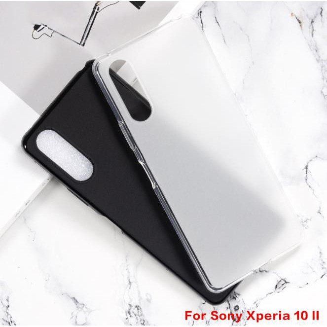 索尼 Xperia 10 II 保護套軟 TPU 保護套索尼 Xperia 10 第 2 代矽膠後殼保護套