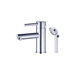 【大巨光】臉盆單孔單槍水龍頭+手動馬桶洗淨器 TAP-100029