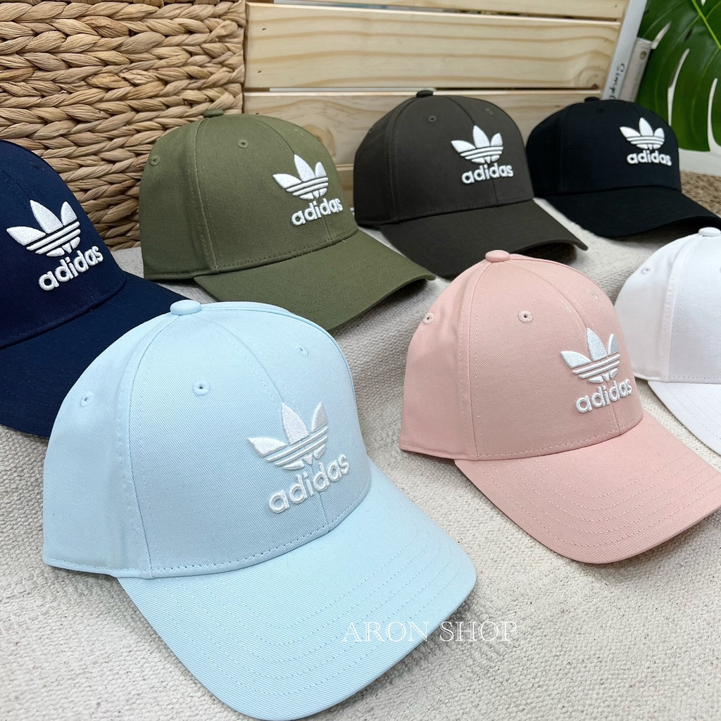 𝘼𝙍𝙊𝙉𝙎𝙃𝙊𝙋 ® Adidas 帽子 | Originals系列 刺繡 三葉草 logo 棒球帽 老帽 帽 可調式